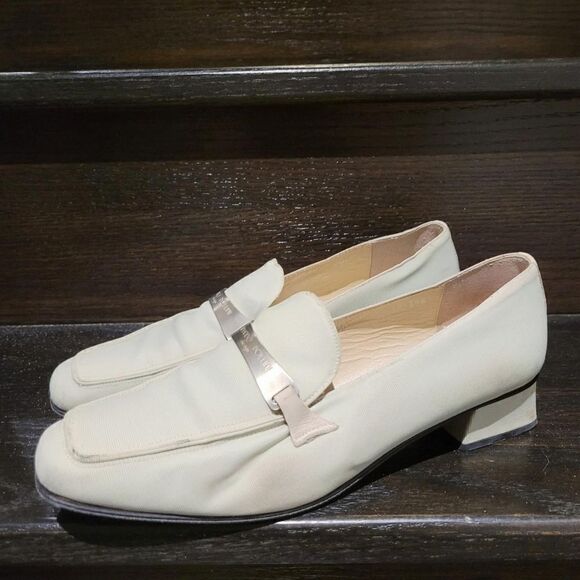 Vintage Italy Armando Pollini Mint Green Colour Shoes Made in Italy Size: 9.5 US - Picture 1 of 7